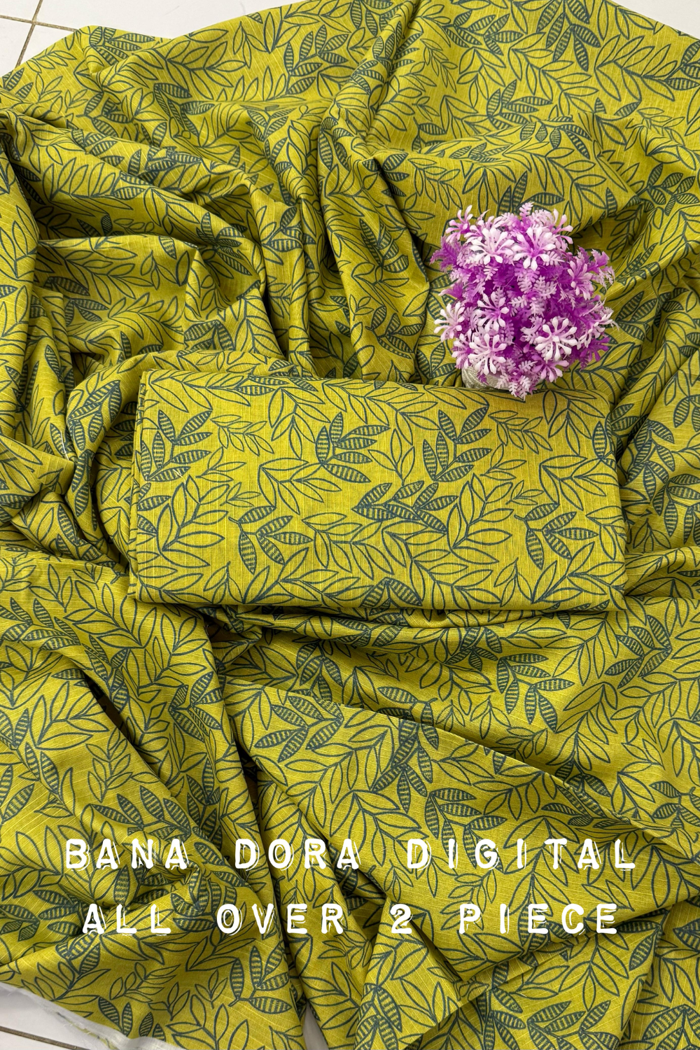 Unstitched Casual Wear All Over 2 Piece Collection