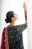 Baroque Luxury Embroidered Chiffon 3 Piece Suit