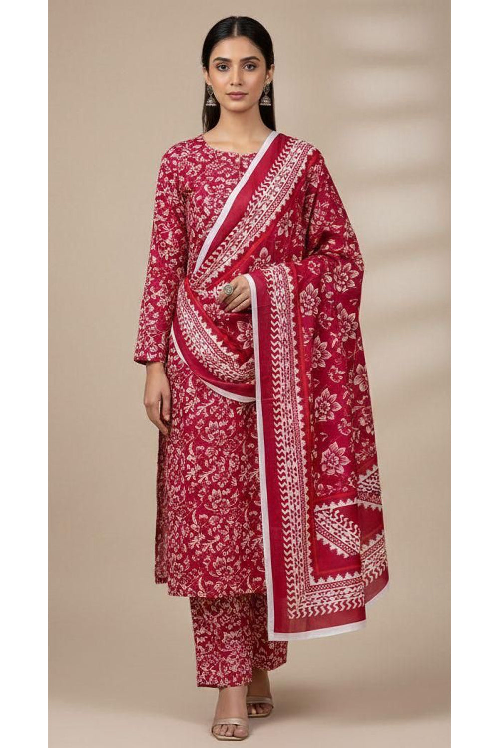 Bin Saeed Unstitched Casual Wear All Over 3 Piece Collection