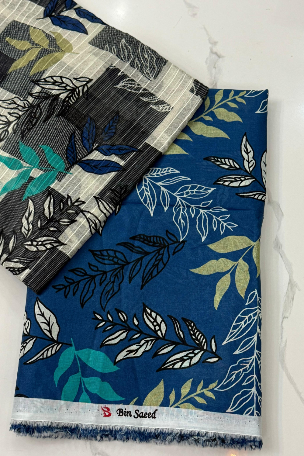 Bin Saeed Unstitched Casual Wear Lawn 3 Piece Collection