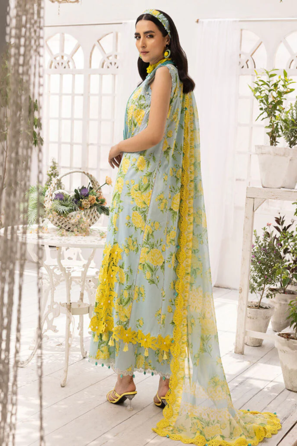 Embroidered Unstitched 3 Piece ITH-SUNFLOWER