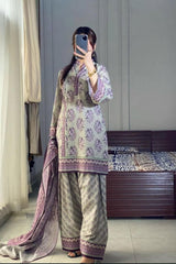 Bin Saeed Unstitched Casual Wear All Over 3 Piece Collection
