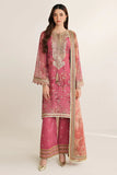 Jazmin Mauve Chiffon Unstitched 3 Piece Suit