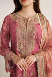 Jazmin Mauve Chiffon Unstitched 3 Piece Suit
