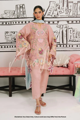 Nia Mia Multi Thread Embroidery 3 Piece Suit