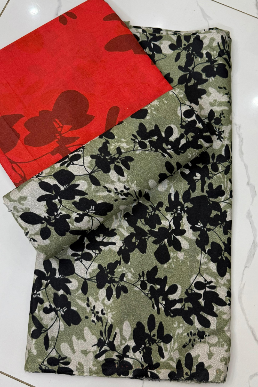 Unstitched Casual Wear All Over 3 Piece Collection