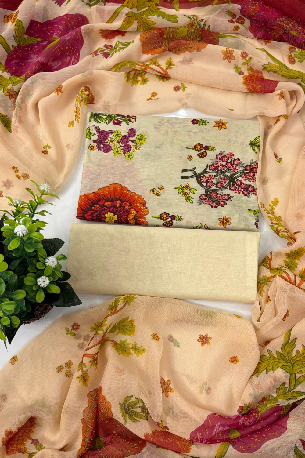 Unstitched Casual Wear Lawn 3 Piece Collection