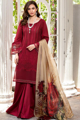 Unstitched 3 Piece Luxury Chikankari Collection MC-D07