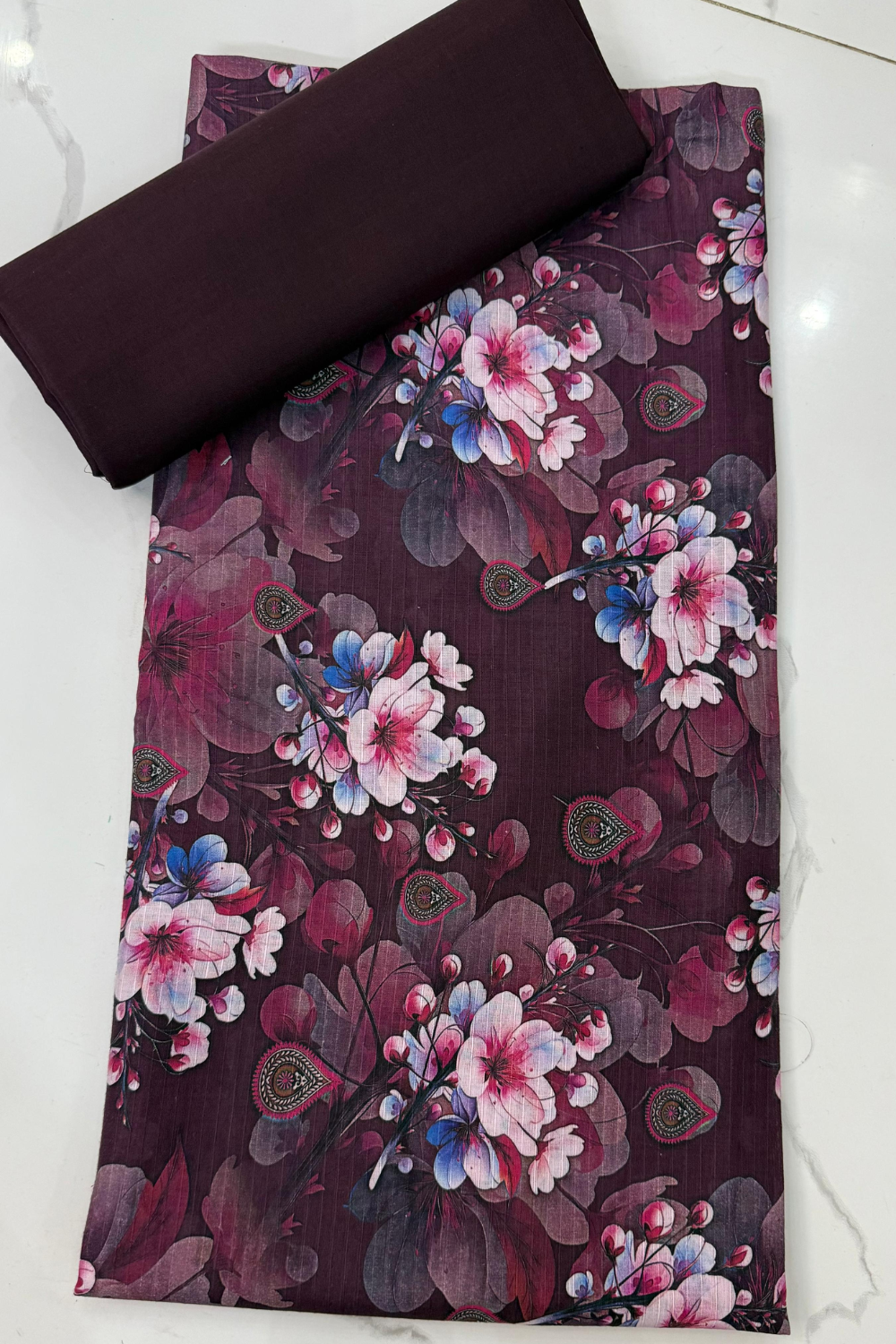 Unstitched Casual Wear All Over 2 Piece Collection