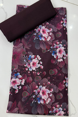 Unstitched Casual Wear All Over 2 Piece Collection