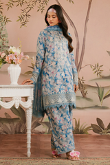 Unstitched Lawn Embroidered 3 Piece Ayzel Armelia