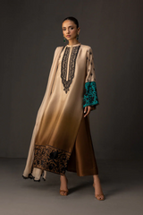 Silk Unstiched Co-Ords Set Tye & Dye Silk