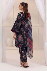 Embroidered Lawn 3 Piece Unstitched BQU-4313