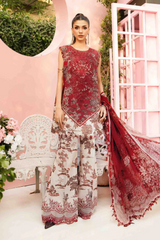 Unstitched 3 Piece Lawn MPT-2608A