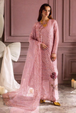 Nureh Midnight Pink Unstitched 3 Piece Suit