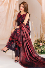 Unstitched Three Piece Printed Lawn MW-06 Aurum
