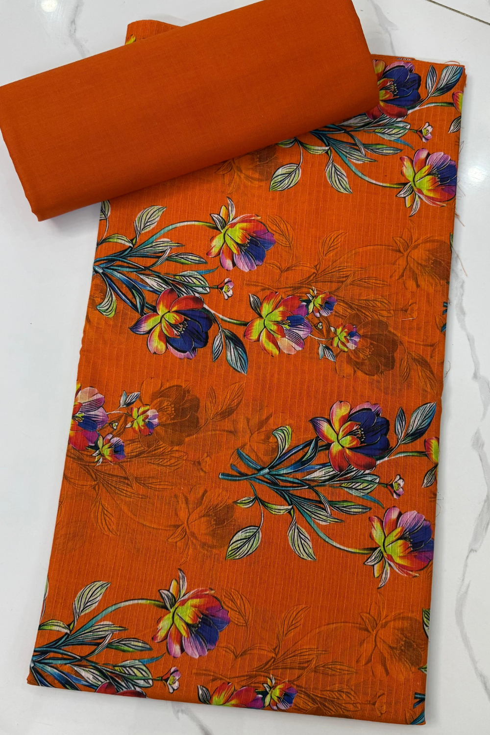 Unstitched Casual Wear All Over 2 Piece Collection