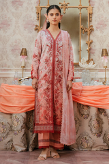 Unstitched Lawn Embroidered 3 Piece Ayzel AAF25