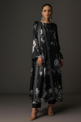 Silk Unstiched Co-Ords Set Tye & Dye Silk