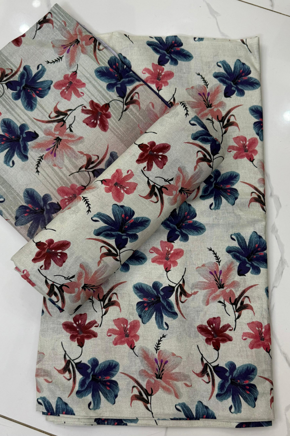 Unstitched Casual Wear All Over 3 Piece Collection