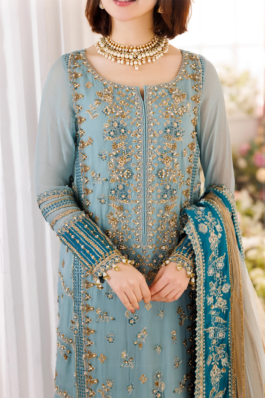 Charizma Embroidered Unstitched 3-Piece Suit