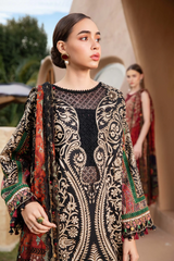Unstitched 3 Piece Lawn Embroidered MPT-2512B