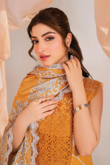 Unstitched Lawn Embroidered 3 Piece Solstice-ASN-08