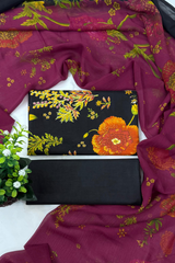 Unstitched Casual Wear Lawn 3 Piece Collection