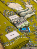 HUSSAIN REHAR Luxury Embroidered Lawn 3-Piece Suit