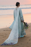 Qalamkar Unstitched 3 Piece Cotton Suit