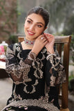 KAHF Black Lawn Unstitched 3-Piece Suit