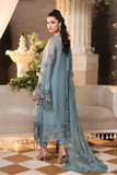 Maria B. Embroidered Chiffon Unstitched 3 Piece Suit