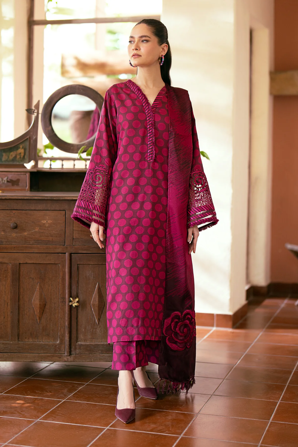 Embroidered Lawn 3 Piece Unstitched BQUF-762