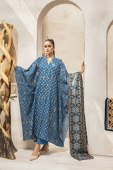Unstitched Printed Lawn 42003732-T