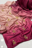 Tie & Dye Digital Printed Shamoz Silk