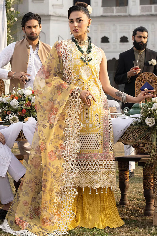 Mahnur Delia luxury lawn 3-piece suit