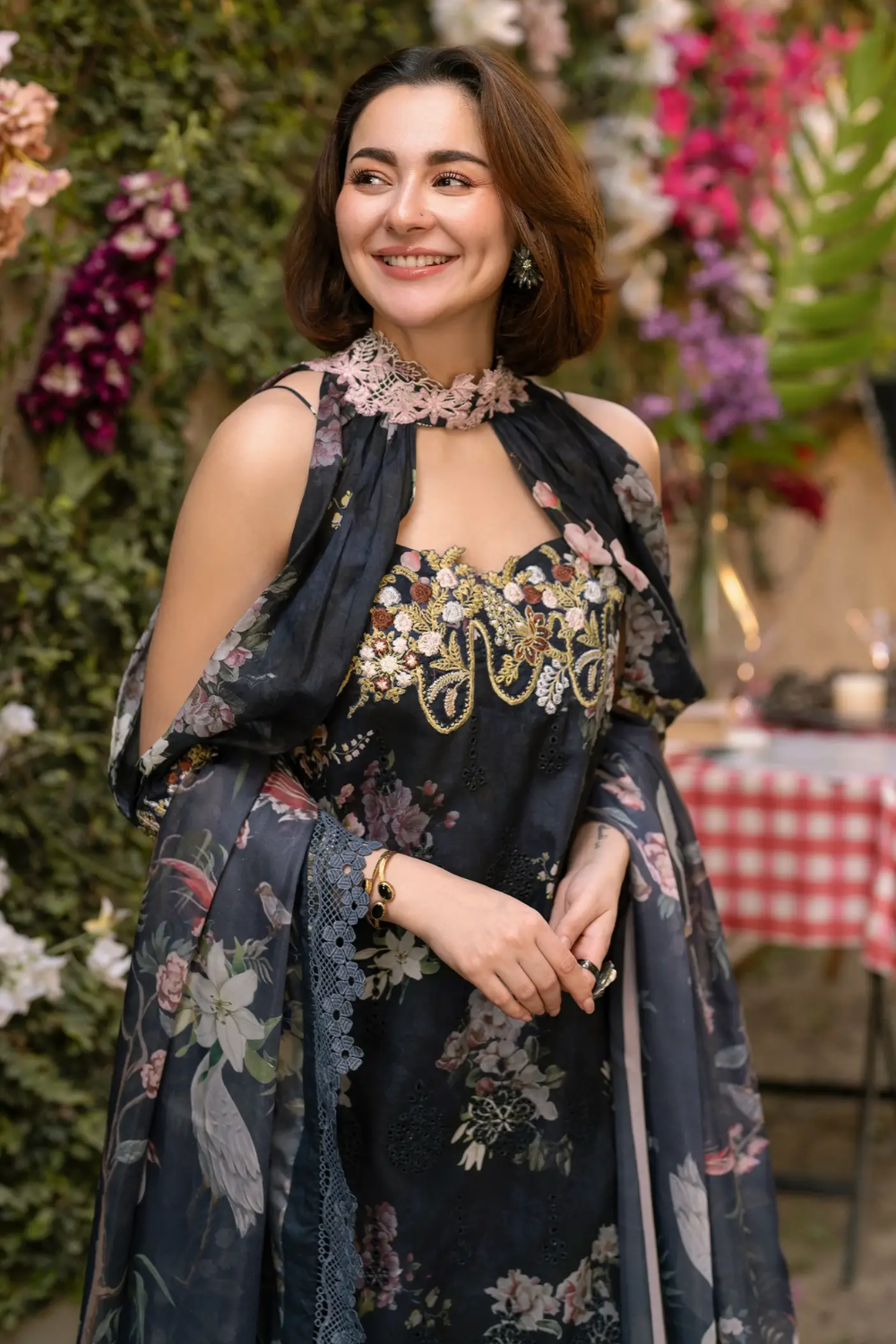Unstitched Lawn Embroidered 3 Piece GKL-02 Meadow Breeze