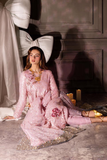 Nureh Midnight Pink Unstitched 3 Piece Suit