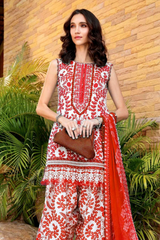 Unstitched 3 Piece Lawn MPT-2504C