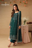 Asim Jofa Luxury Chiffon Unstitched 3-Piece Suit