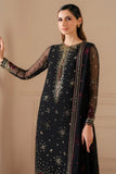 Jazmin Embroidered Chiffon Unstitched 3-Piece Suit