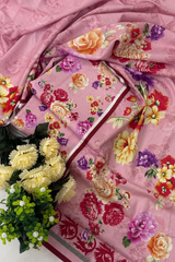 Unstitched Cambric Three Piece For All Season