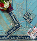 Charizma Embroidered Unstitched 3-Piece Suit