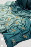 Tie & Dye Digital Printed Shamoz Silk