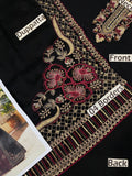 IZNIK Chiffon Embroidered Unstitched 3-Piece Suit