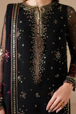 Jazmin Embroidered Chiffon Unstitched 3-Piece Suit
