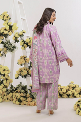 Unstitched Printed Lawn 3 Piece Ikkat Mosaic