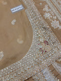 Ethnc Raw Silk Embroidered 3 Piece Suit