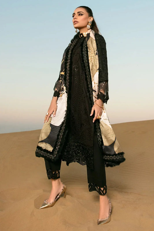 Rang Rasiya Chikankari Unstitched 3-Piece Suit