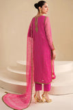 Baroque Pink Embroidered Lawn 3-Piece Suit
